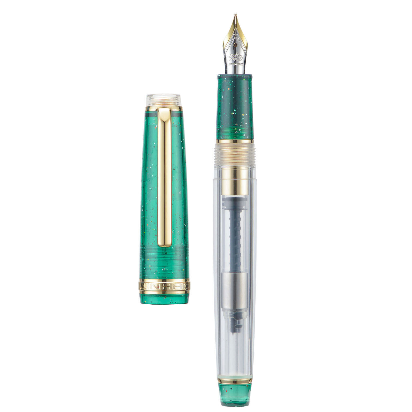 Jinhao 82 Fountain Pen EF/F/M/Bent Nib, Customized Mixed Color Resin Writing Pen