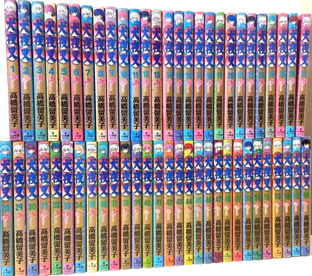 INUYASHA Vol.1-56 Complete Full set Japanese Language Manga Comics Inu Yasha