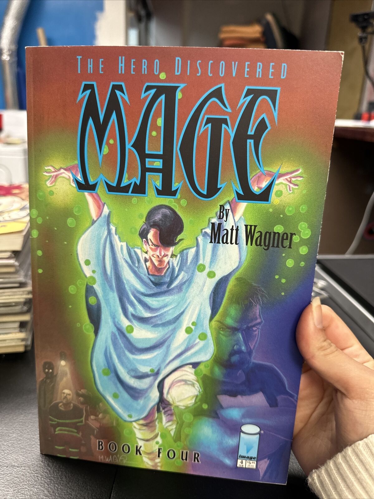 The Hero Discovered Mage Book Four - Comic Book