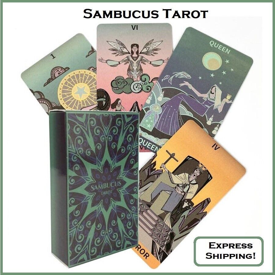 Sambucus Tarot Deck 78 Cards Oracle English Version Divination New