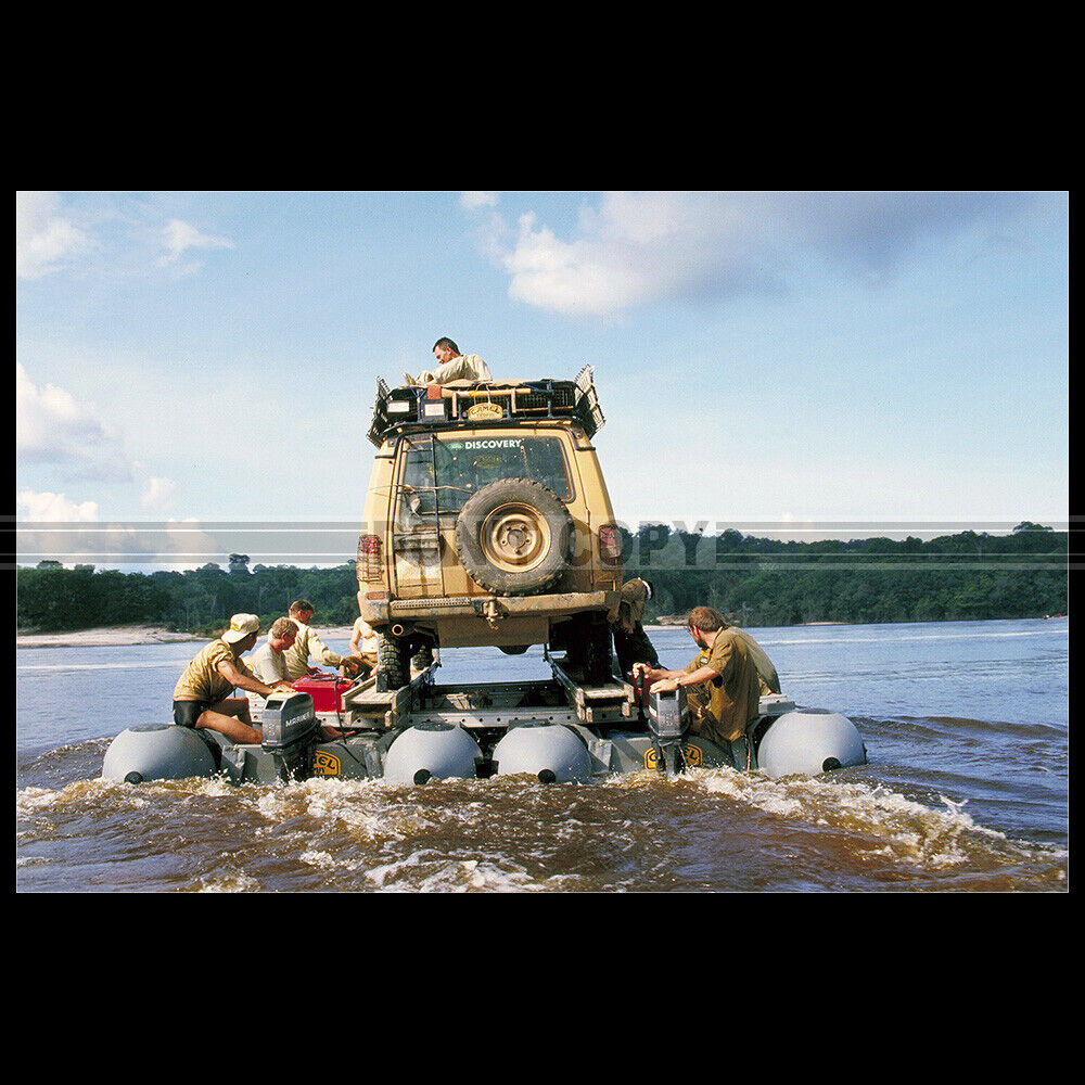 1992 LAND ROVER DISCOVERY CAMEL TROPHY GUYANA PHOTO A.033742
