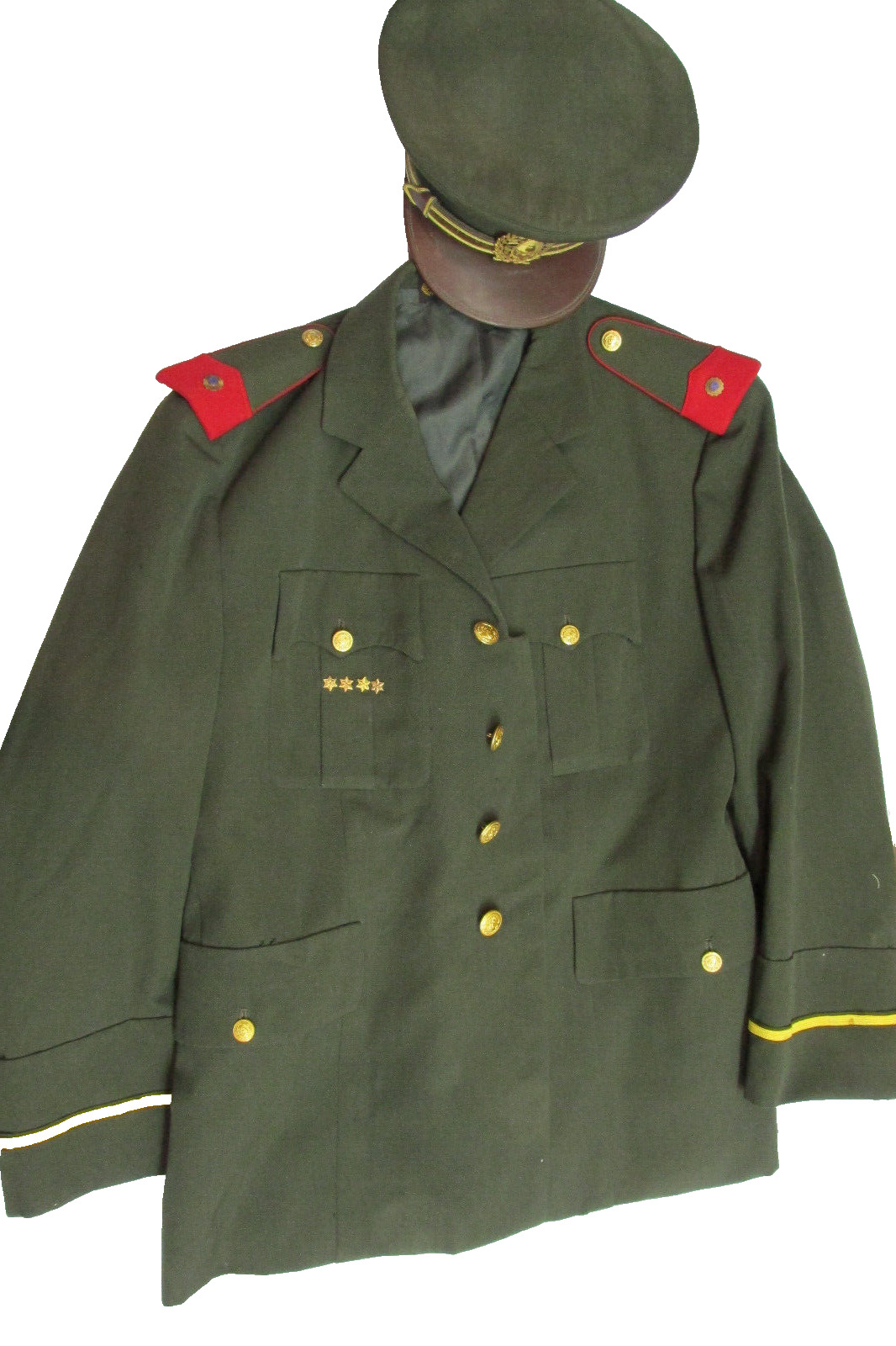 Interesting jacket for an Officer  of the Argentine Army 1960 Cuero