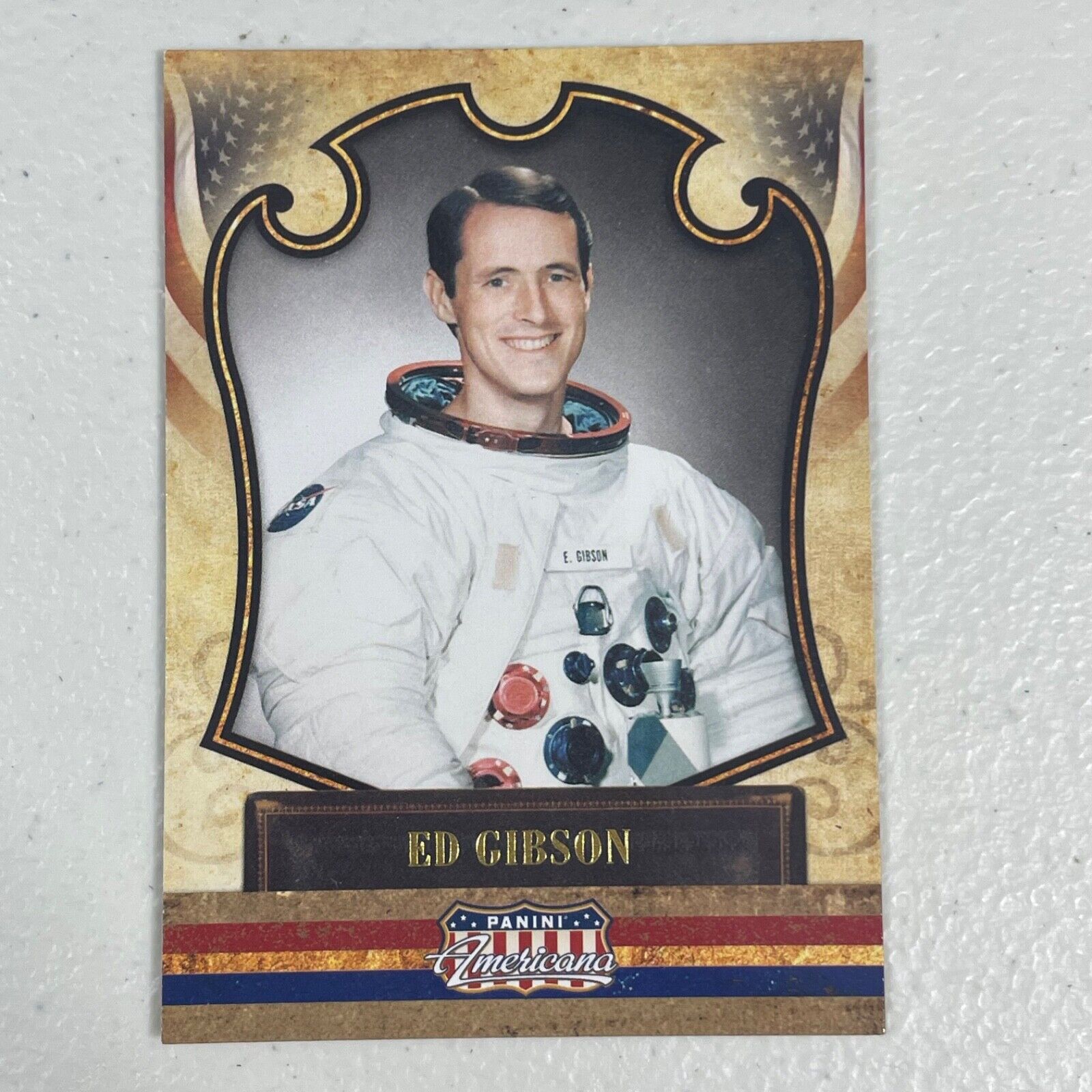 2011 Panini Americana ED GIBSON Base Card #95 Scientist Engineer NASA Astronaut