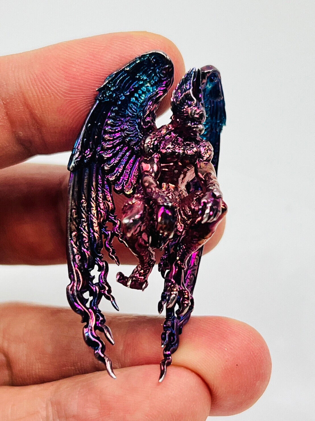 3D Garuda Genuine Magic amulet protect charms Buddhist art Talisman certificate