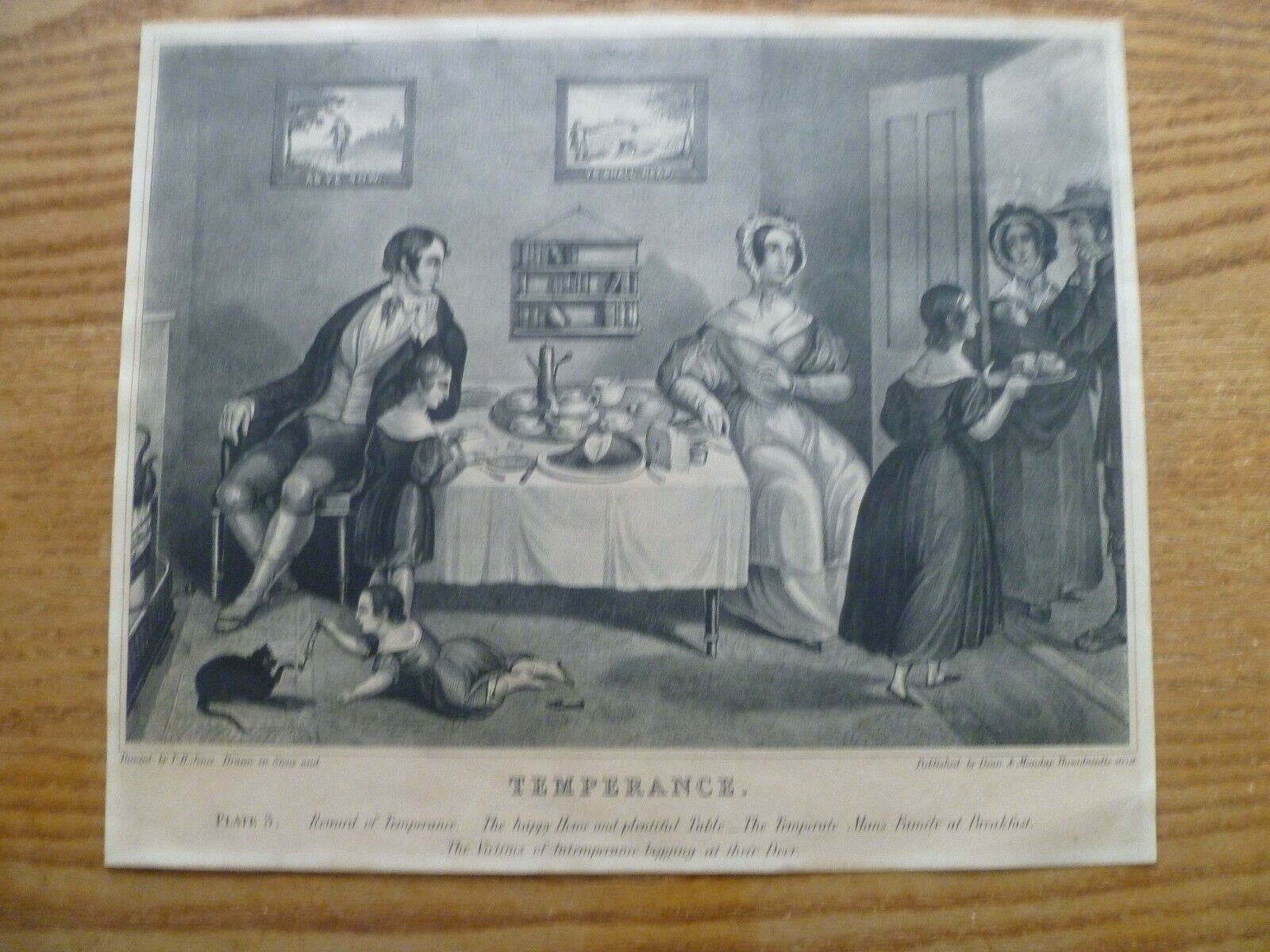 1840 Lithograph \