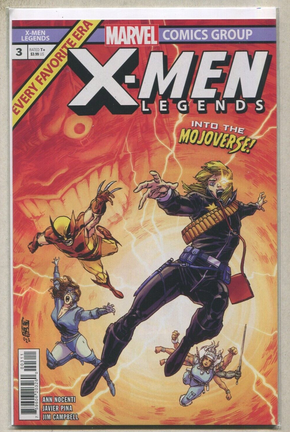 X-Men: Legends #3 NM Into The Mojoverse  Marvel Comics  CBX1K