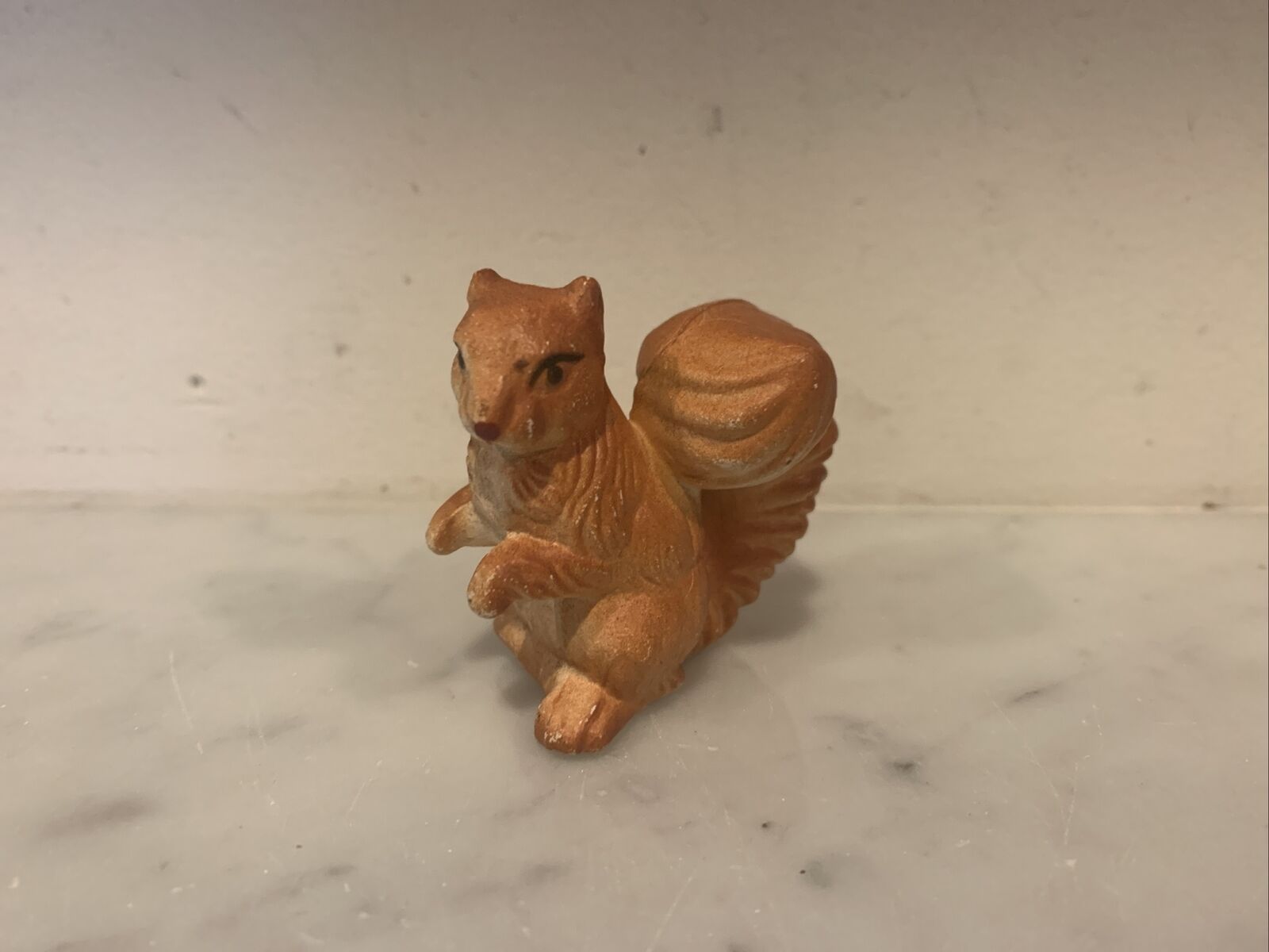 Squirrel Figurine 1.75” Tall