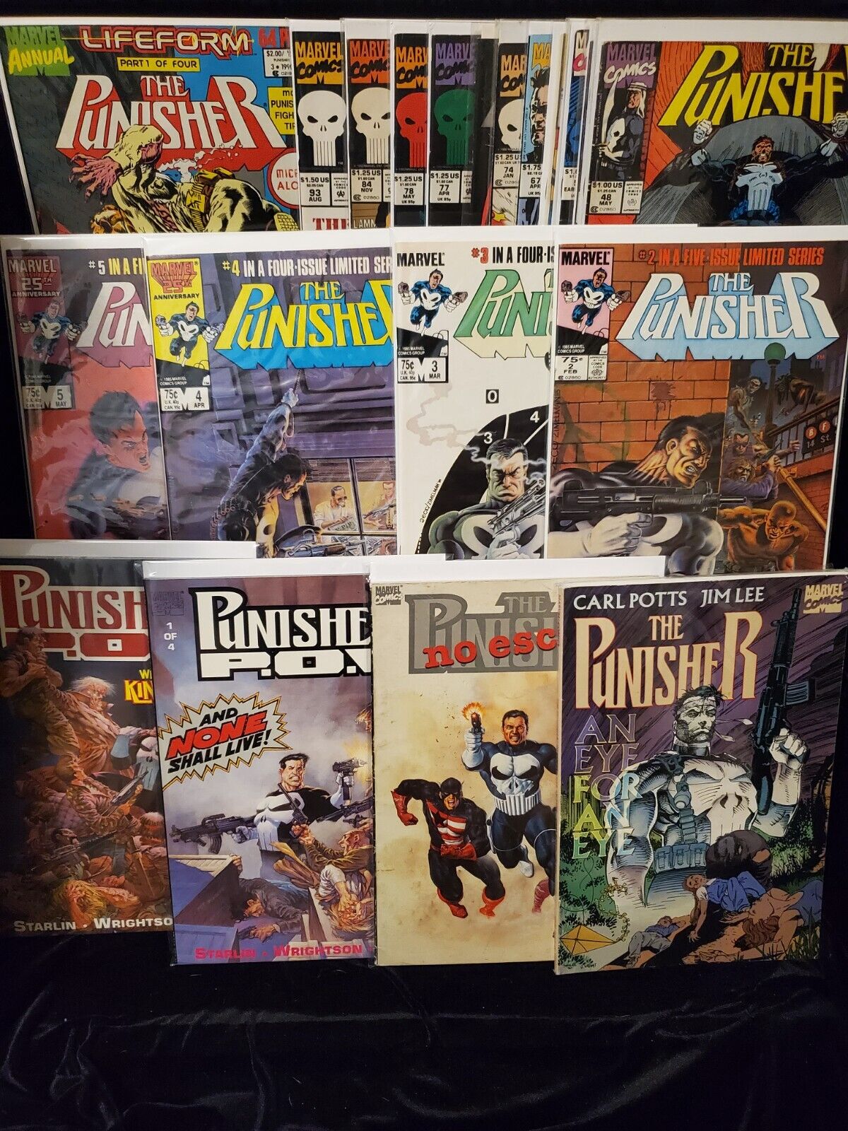 🚨 Daredevil/Punisher Lot, 133 Issues, Full Short Box, Marvel Comics 🚨 