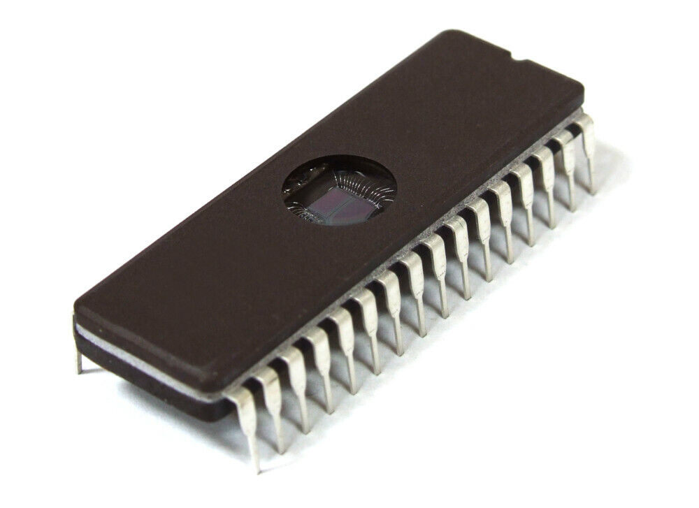 Intel D27C010-150 128Kx8-Bit 3 4/12ft uv-Eprom Memory Ceramic Ic DIP-32-Pin
