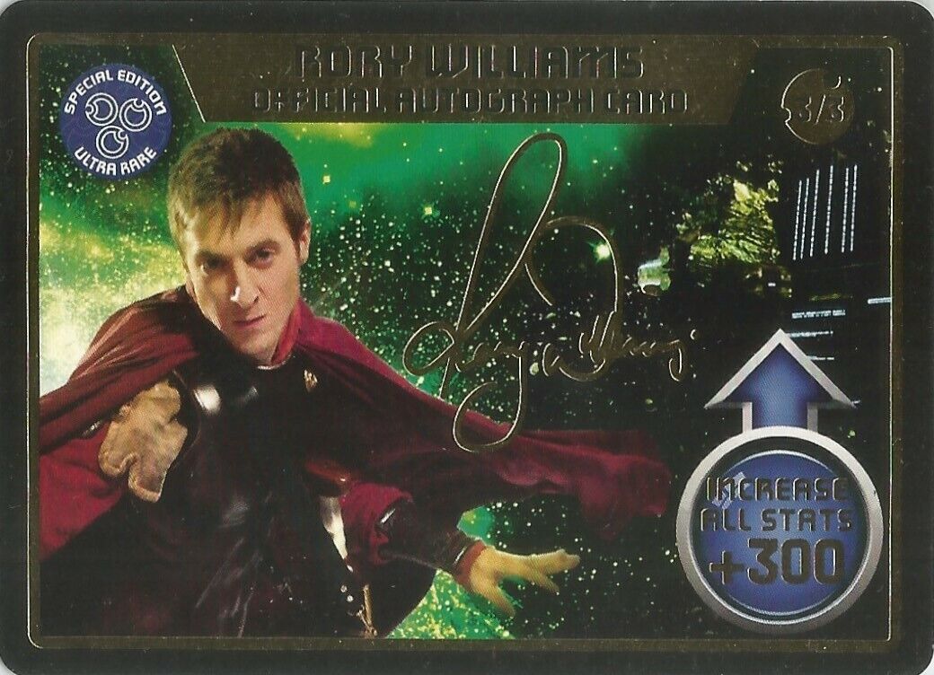 Doctor Who Monster Invasion Extreme - Rory Williams Facimile Autograph Card #3/3