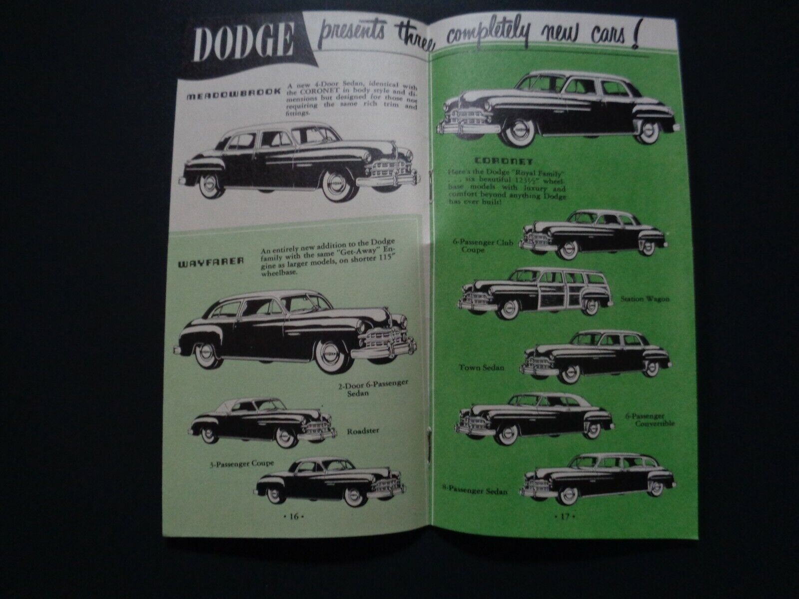 Vintage 1949 Dodge Answer Book