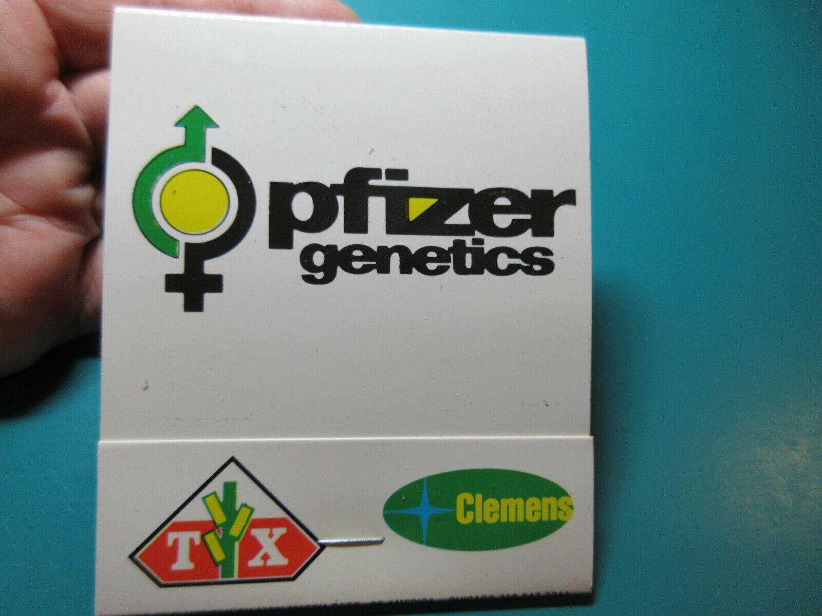 HUGE Vintage Pfizer Genetics Feature Matchbook Trojan Seeds Corn Matches