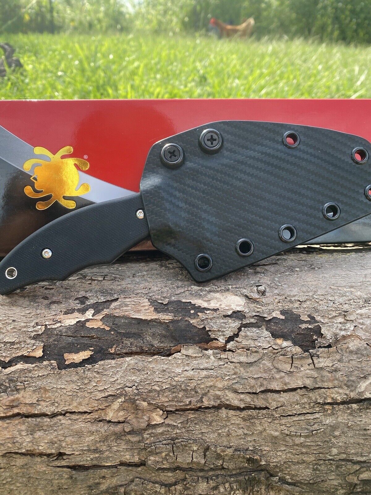 Spyderco Ronin 2 Horizontal Carry Kydex Sheath (Knife Not Inlcuded)