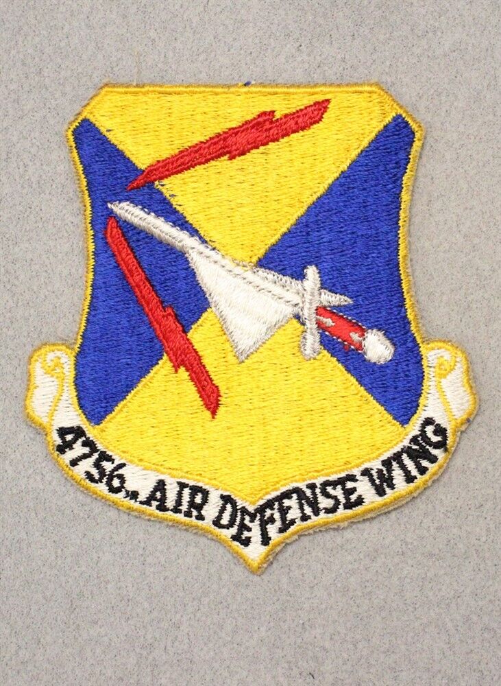 4756th Air Defense Wing - USAF Air Force Patch 2374