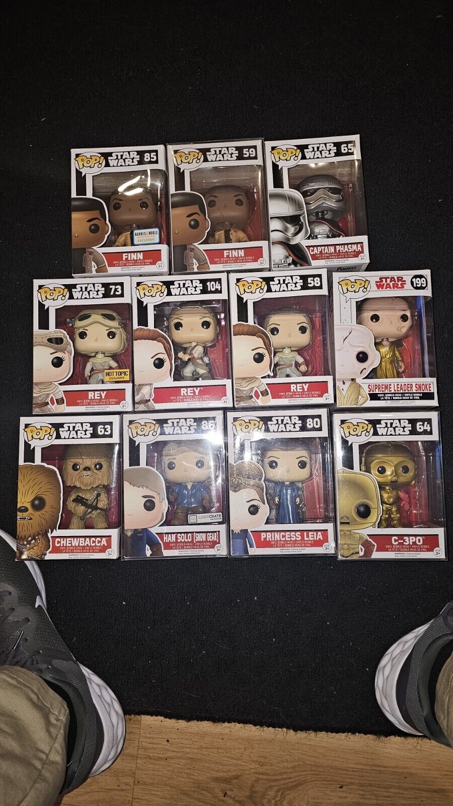 Funko Pop Star Wars Lot Of 11 Never Opened 