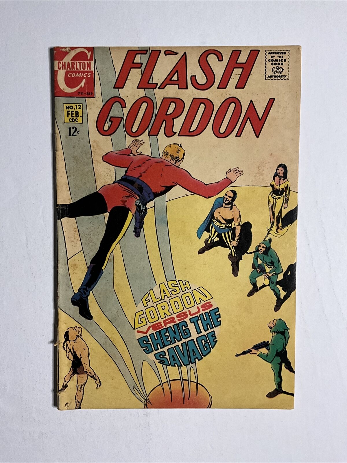 Flash Gordon #12 (1969) 6.5 FN Carlton Comic Book Silver Age Crandall Cover