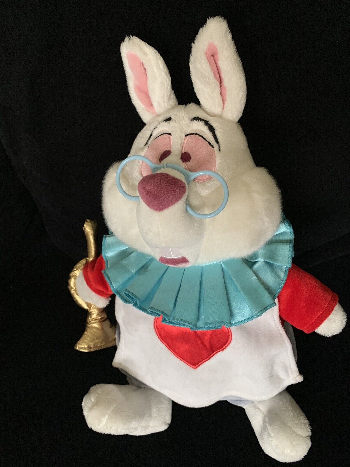  Alice in Wonderland Royal White plush Rabbit