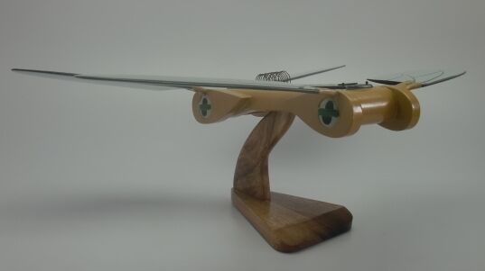 Dragonfly TechJect Ornithopter Vehicle Airplane Desktop Wood Model Big New