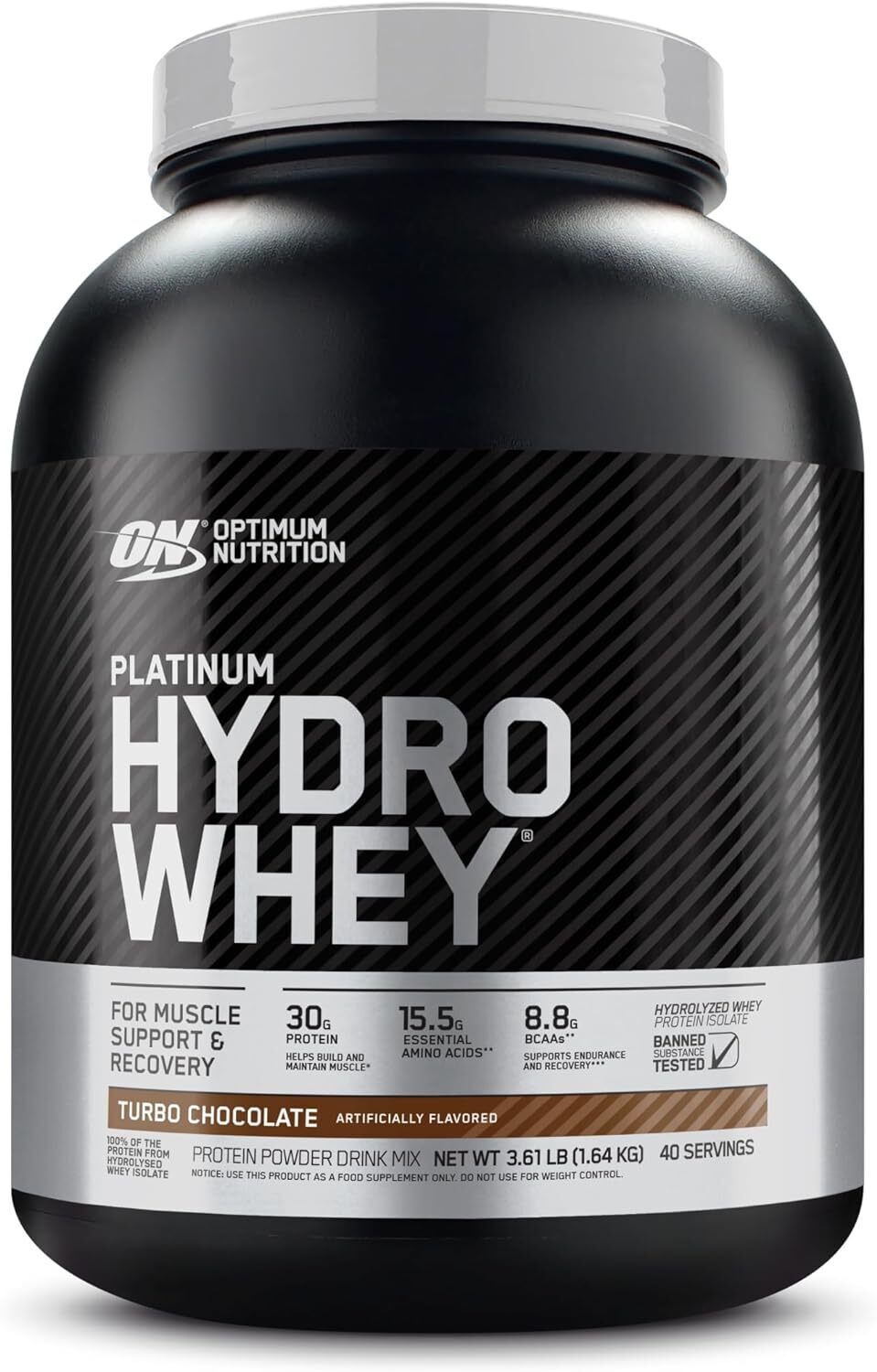 Platinum Hydrowhey Protein Powder, 100% Hydrolyzed Whey Protein Isolate Powder