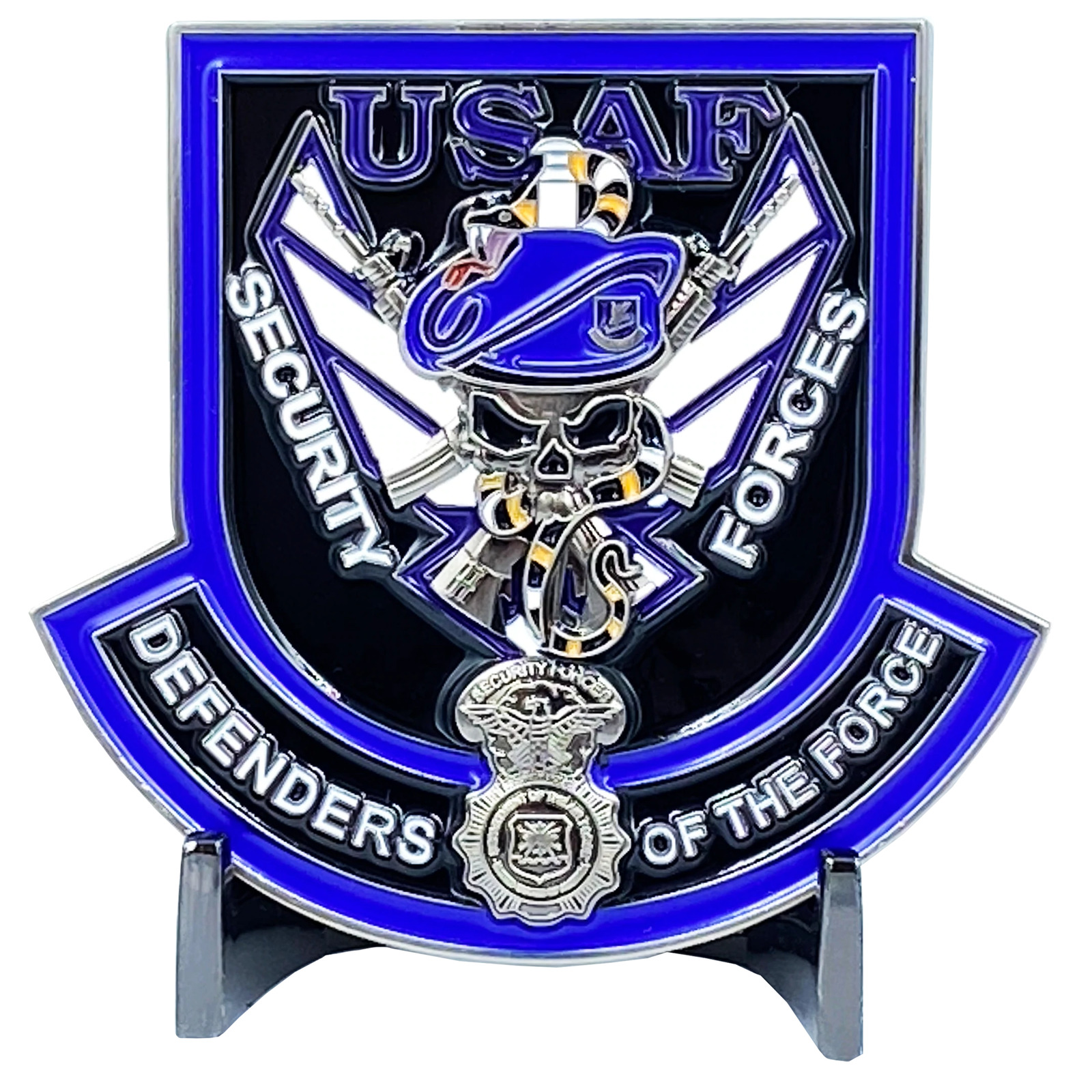 DL2-17 U.S. Air Force Security Forces Police USAF Police SP Defensor Fortis Chal