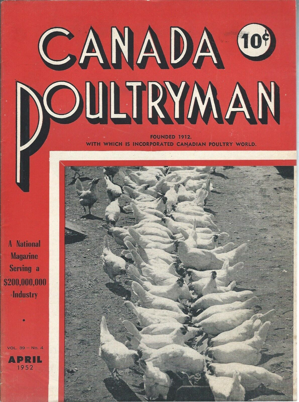 Magazine - Canada Poultryman - Chinchilla Genetics Eggs Turkeys Pullet - 04/52