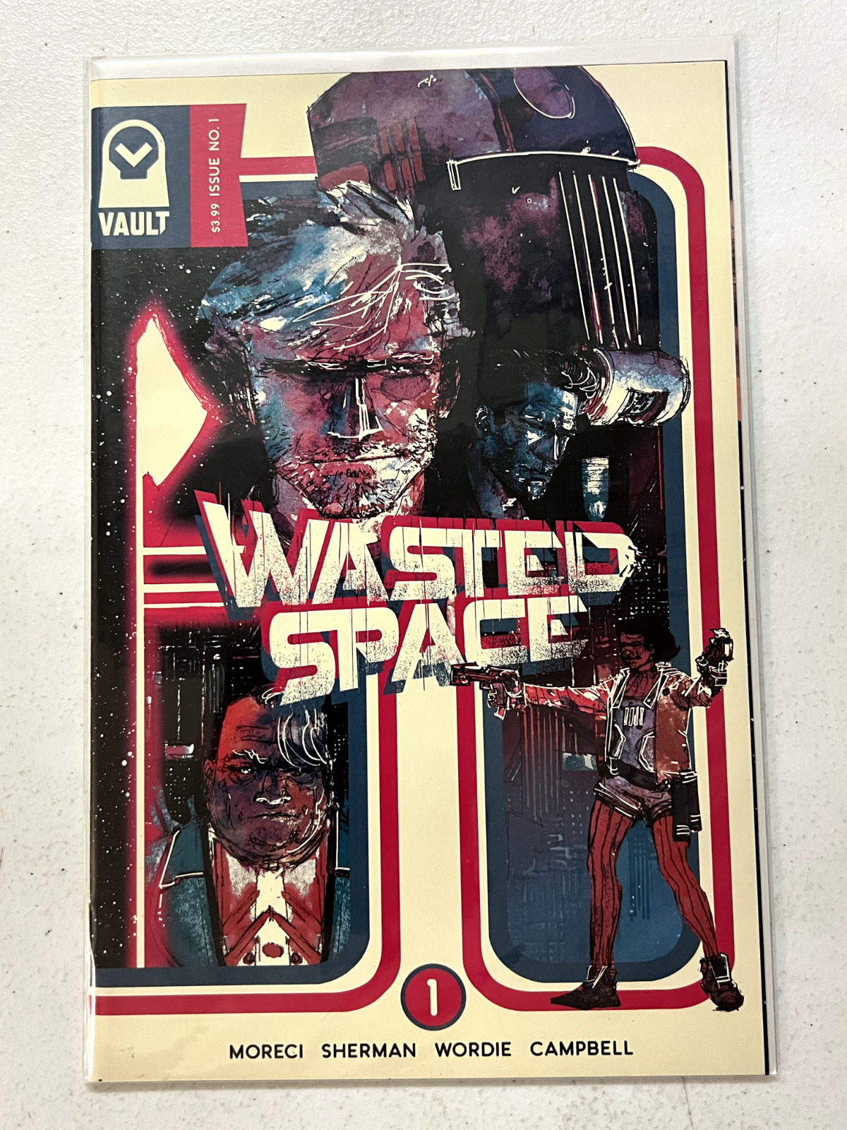 Wasted Space #1 B 1st printVault Comics 2018 | Combined Shipping B&B