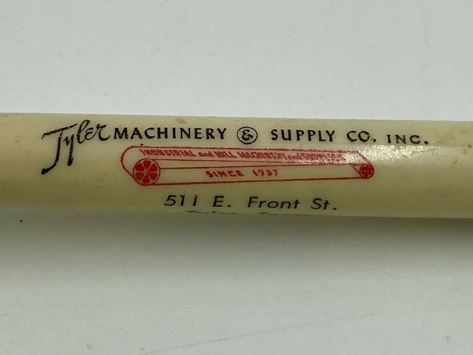 Vintage Ritepoint Pencil Tyler TX Machinery Supply Co. Phone LY 3 1711 5 inch