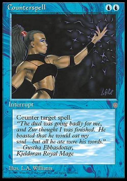 Counterspell ~ Ice Age [ Excellent ] [ Magic MTG ]