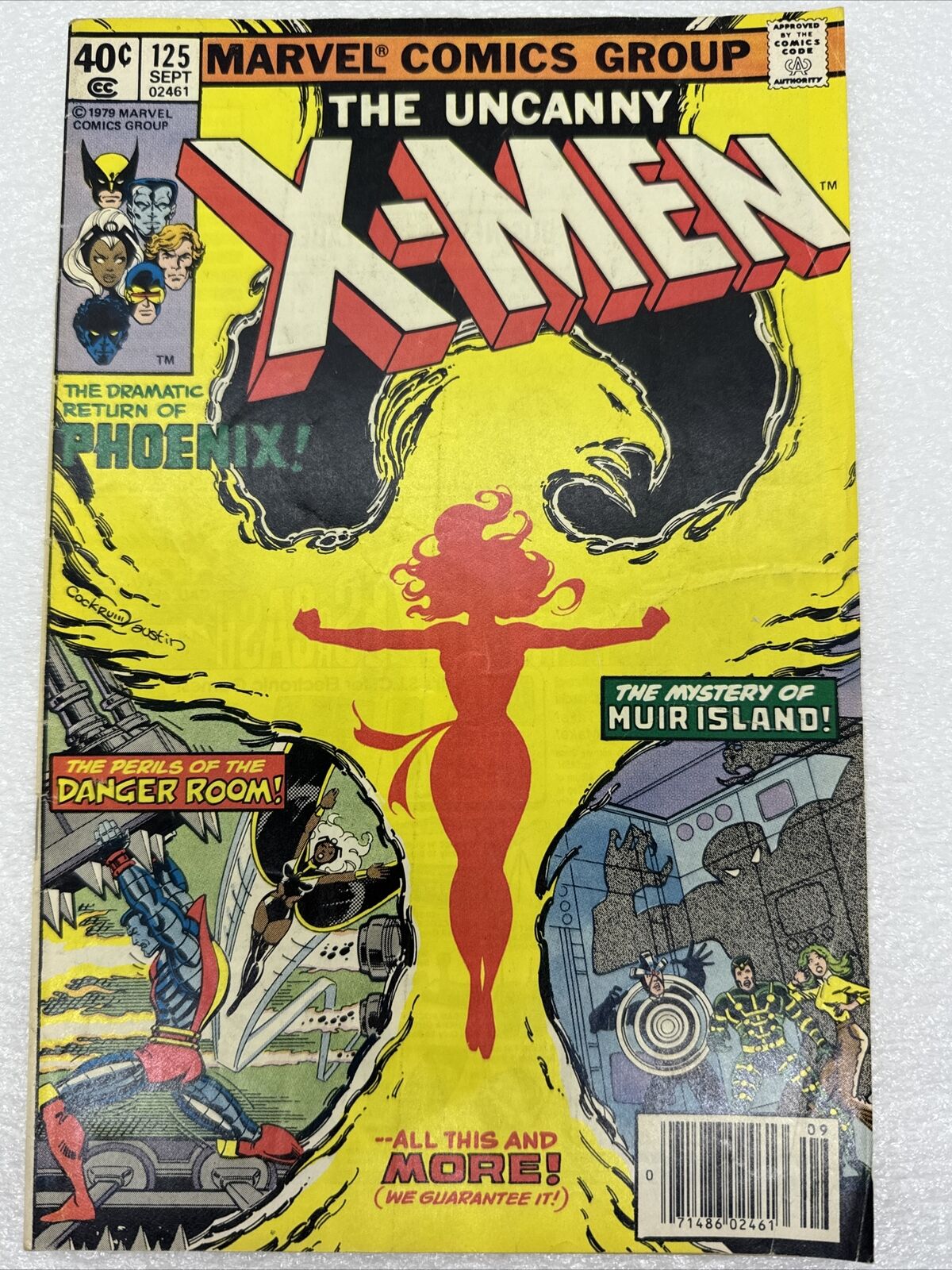 The Uncanny X-Men #125 1st Appearance of Mutant X Proteus 1979 Return of Phoenix