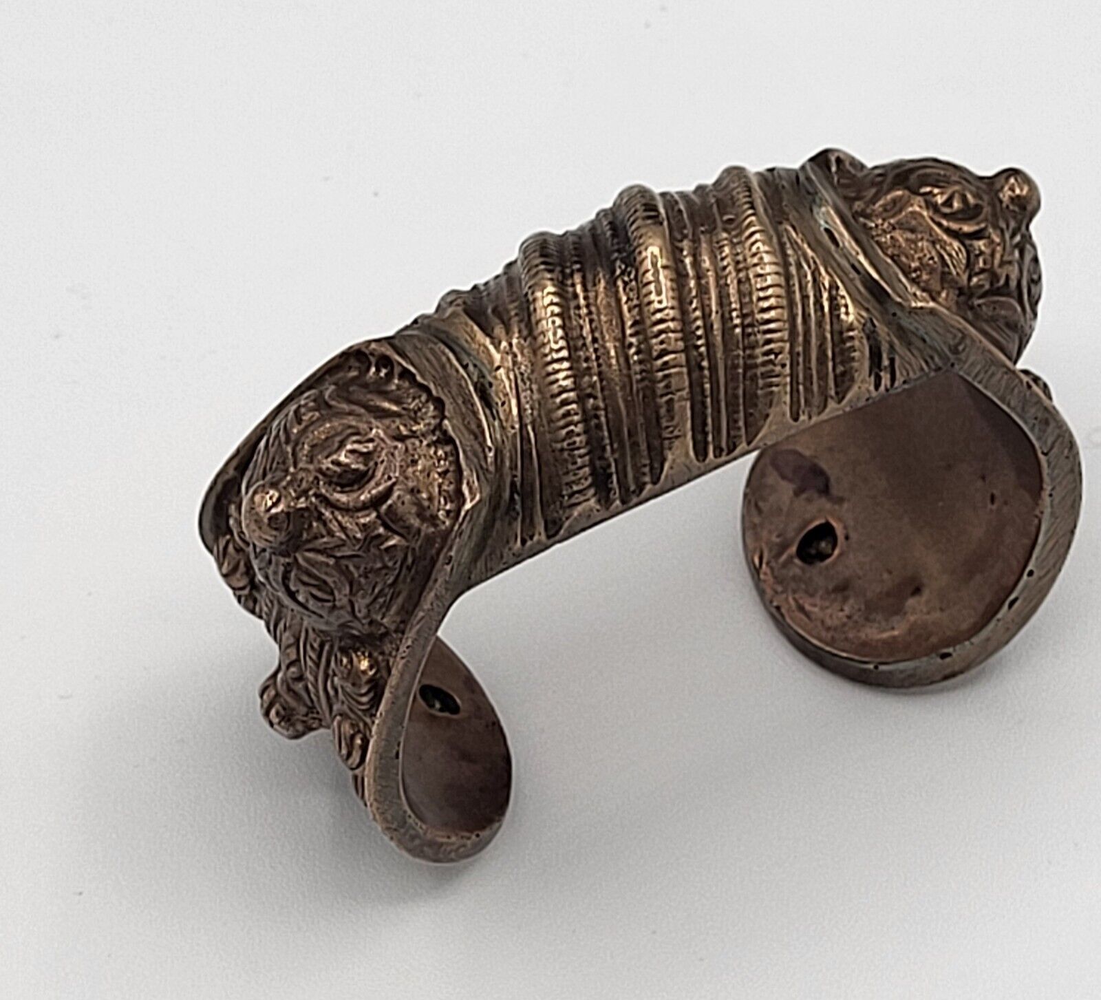 Antique hand-made medieval  fertility bronze bracelet