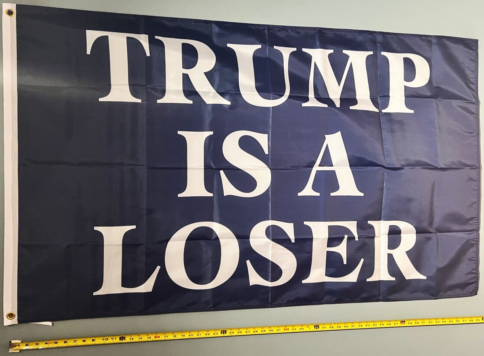 Democrat FLAG FREE USA SHIP Trump Is A Loser B America Biden Trump USA Sign 3x5'