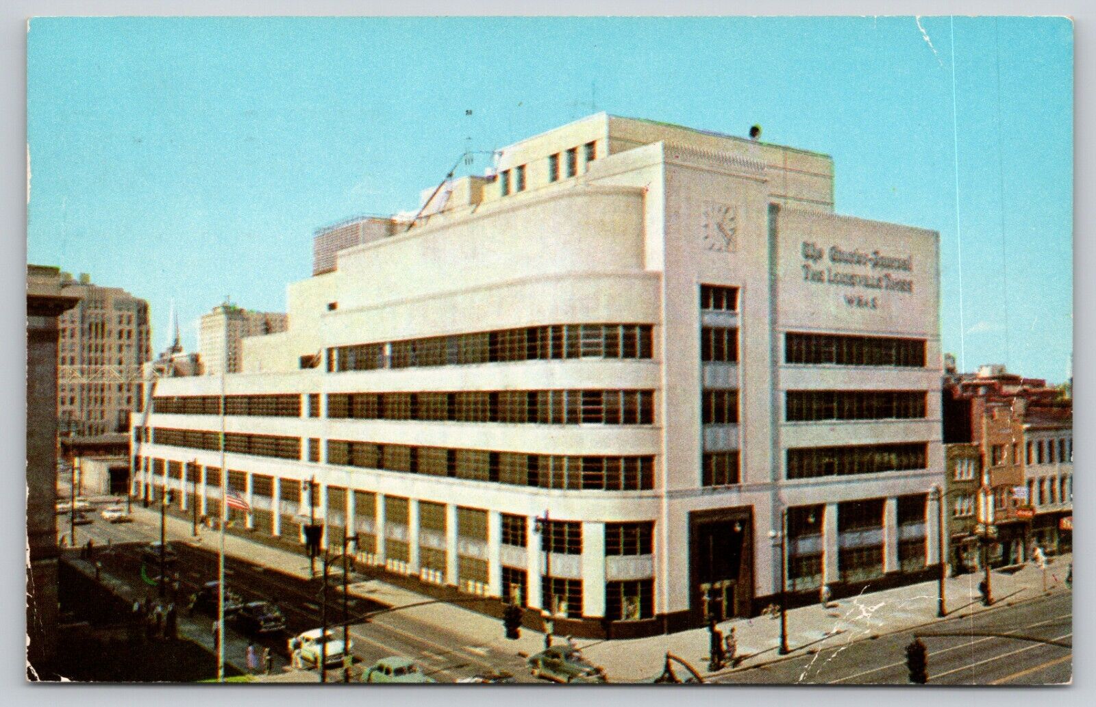 Postcard KY Louisville The Courier Journal And Louisville Times Building