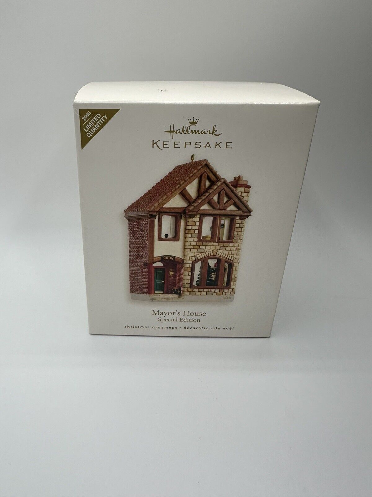 Hallmark Keepsake Ornament 2008 Mayor\'s House Special Edition Nostalgic Houses
