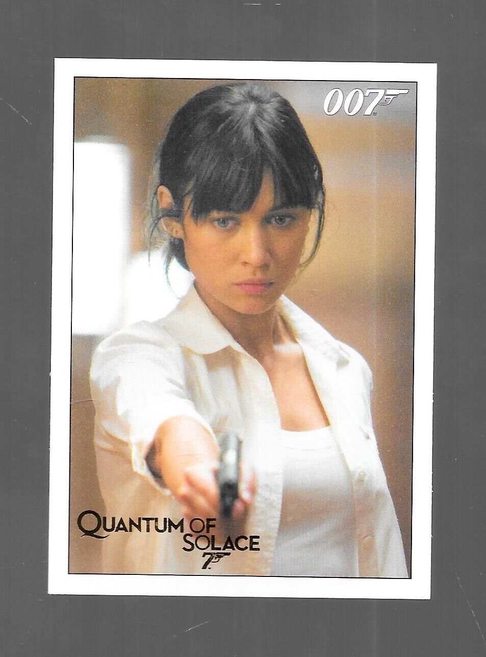 James Bond 2015 Archives Quantum of Solace Gold Foil Parallel Card 076 049/125