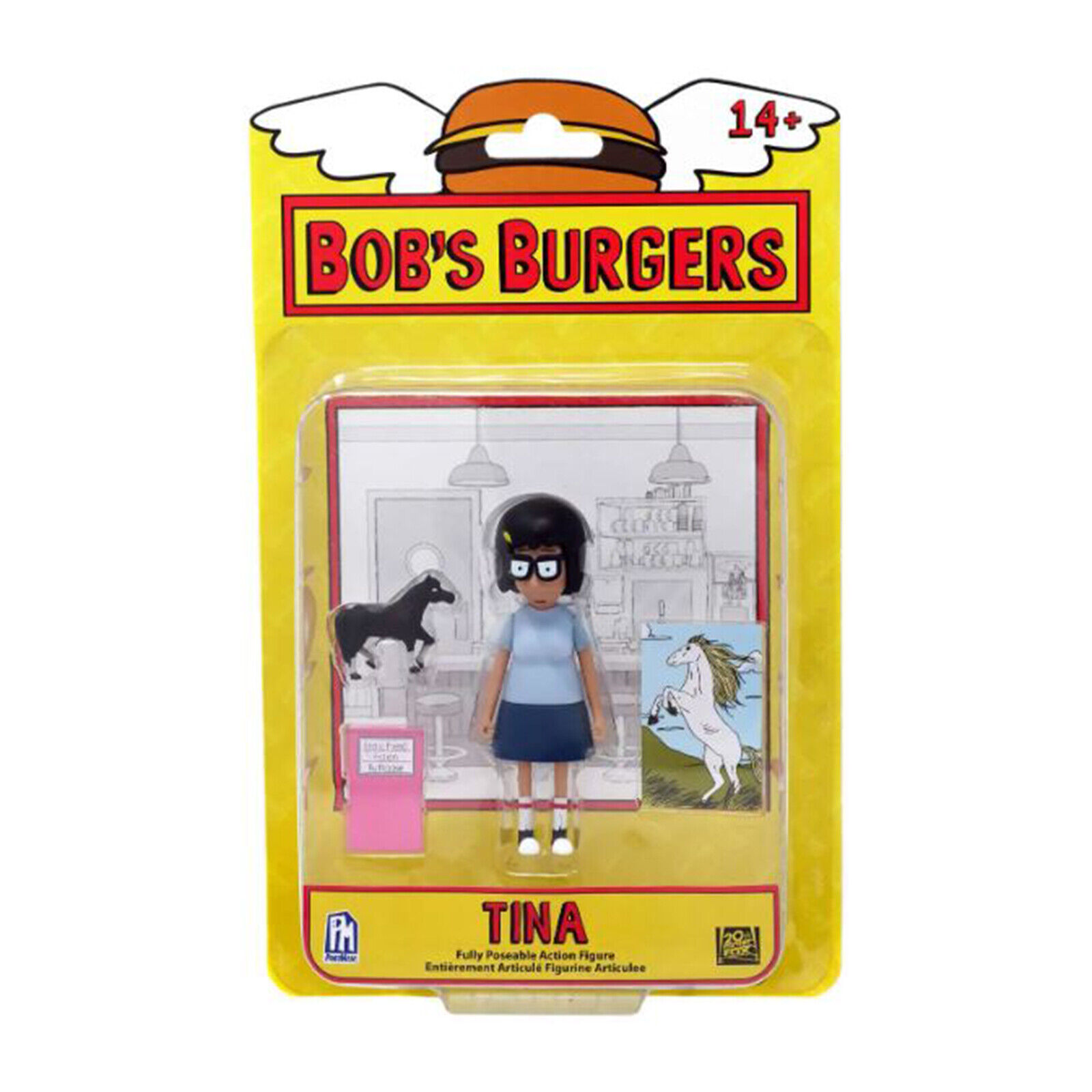 Bob\'s Burgers Tina 5 Inch Action Figure NEW IN STOCK
