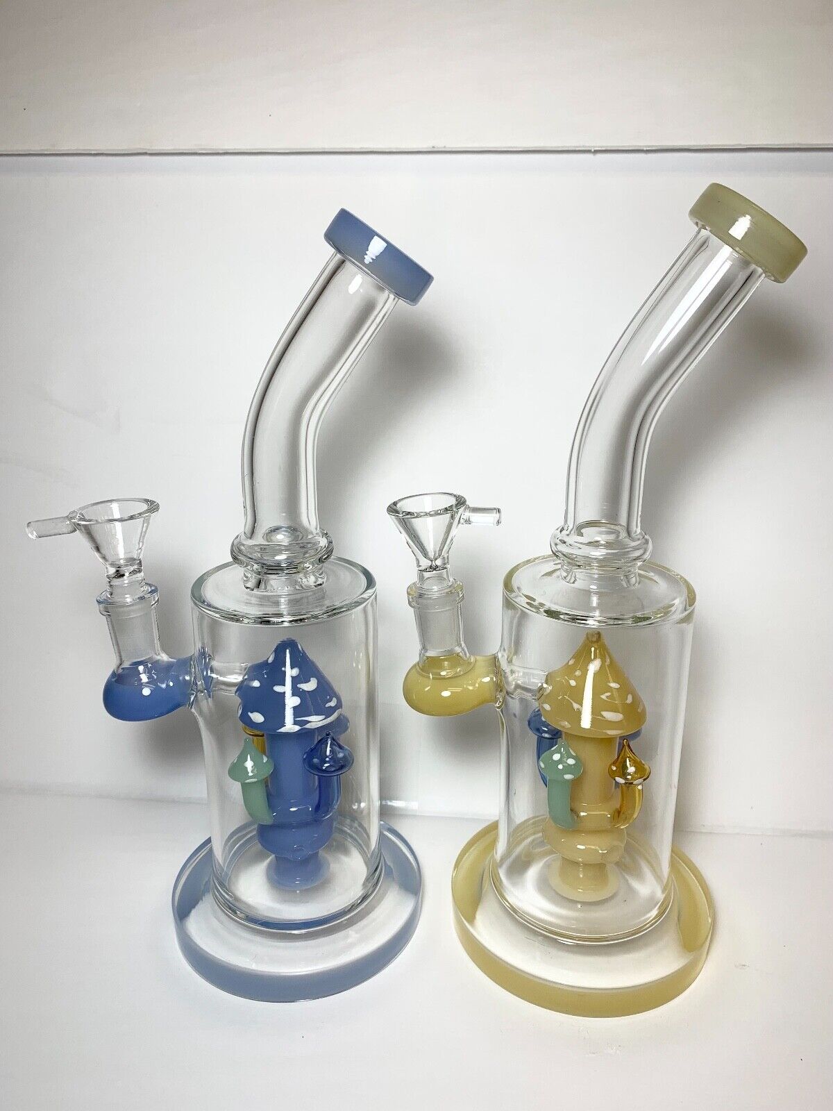 10-11\'\' Beautiful and Heavy Glass Water Bong Hookah With Glass Bowl