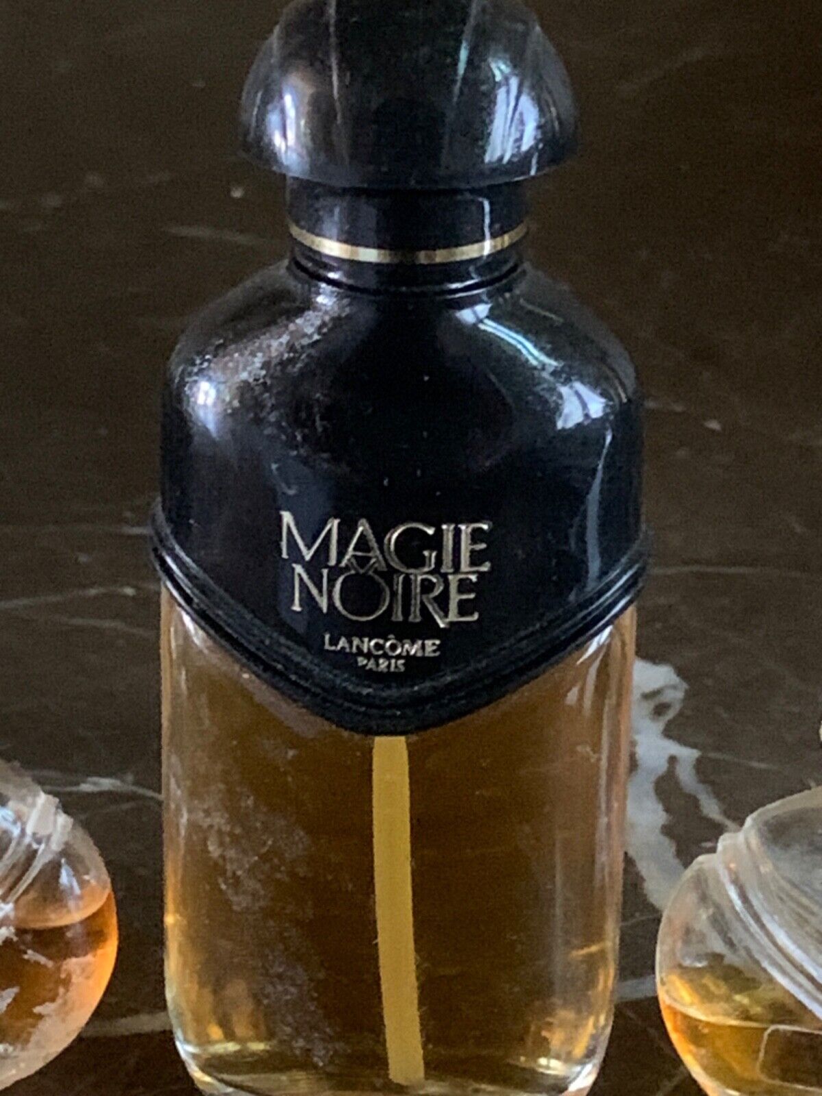 LOT 3 Vintage Lancome Magie Noire Eau De Toilette EDT Perfume Spray & 2 7.5m blt