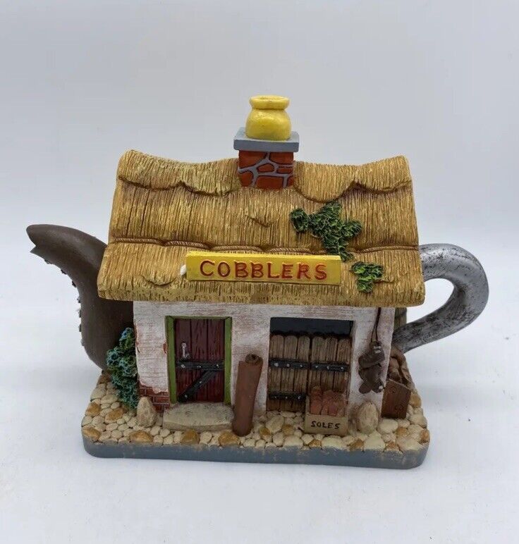Vintage Ballykettle Telltale Teapots - Joey Mc.Carthy Cobblers Shop Never Used