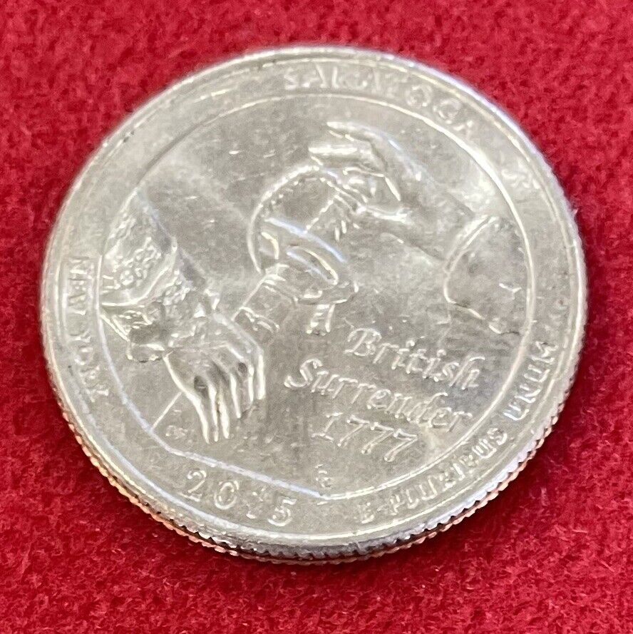 Genuine Real US Bite Out Quarter Magic Trick State Back w/ Extra Rubber Bands