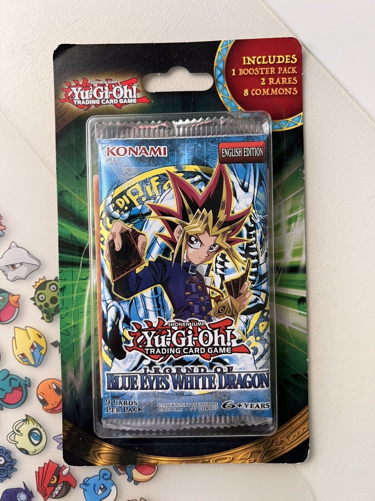 Legend of Blue Eyes White Dragon Yu-Gi-Oh Booster Pack Blister English Version