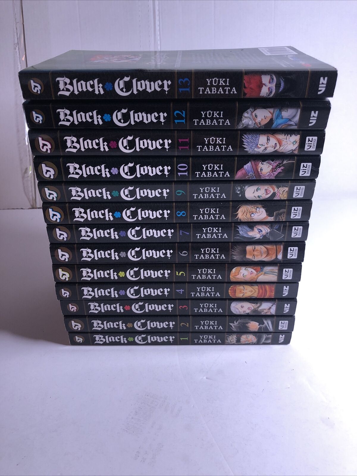 Black Clover Volumes 1 - 13 , English Manga, Yuki Tabata