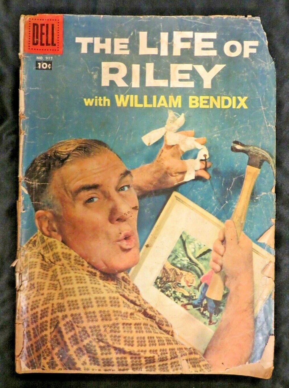 THE LIFE OF RILEY #917  Dell Comics 1958