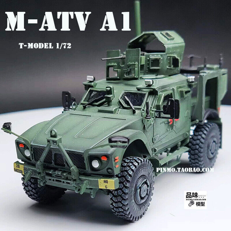 New 1/72 U.S. M-ATV A1 Mine Resistant Anti Ambush Vehicle T-MODEL Finished Model