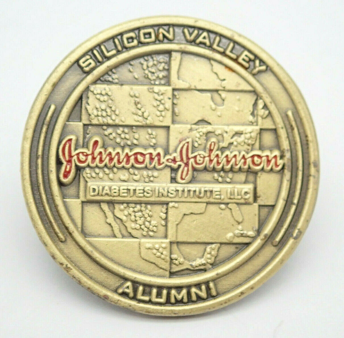 Johnson & Johnson Diabetes Institute Silicon Valley Vintage Lapel Pin