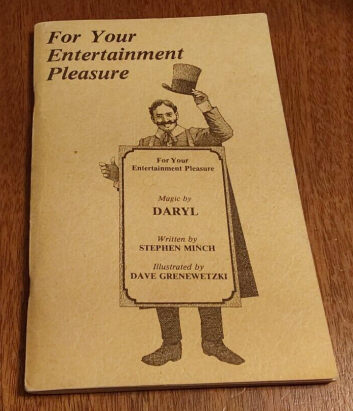 For Your Entertainmant Pleasure - Magic by Daryl; Minch, Stephen, 1982 - Vintage