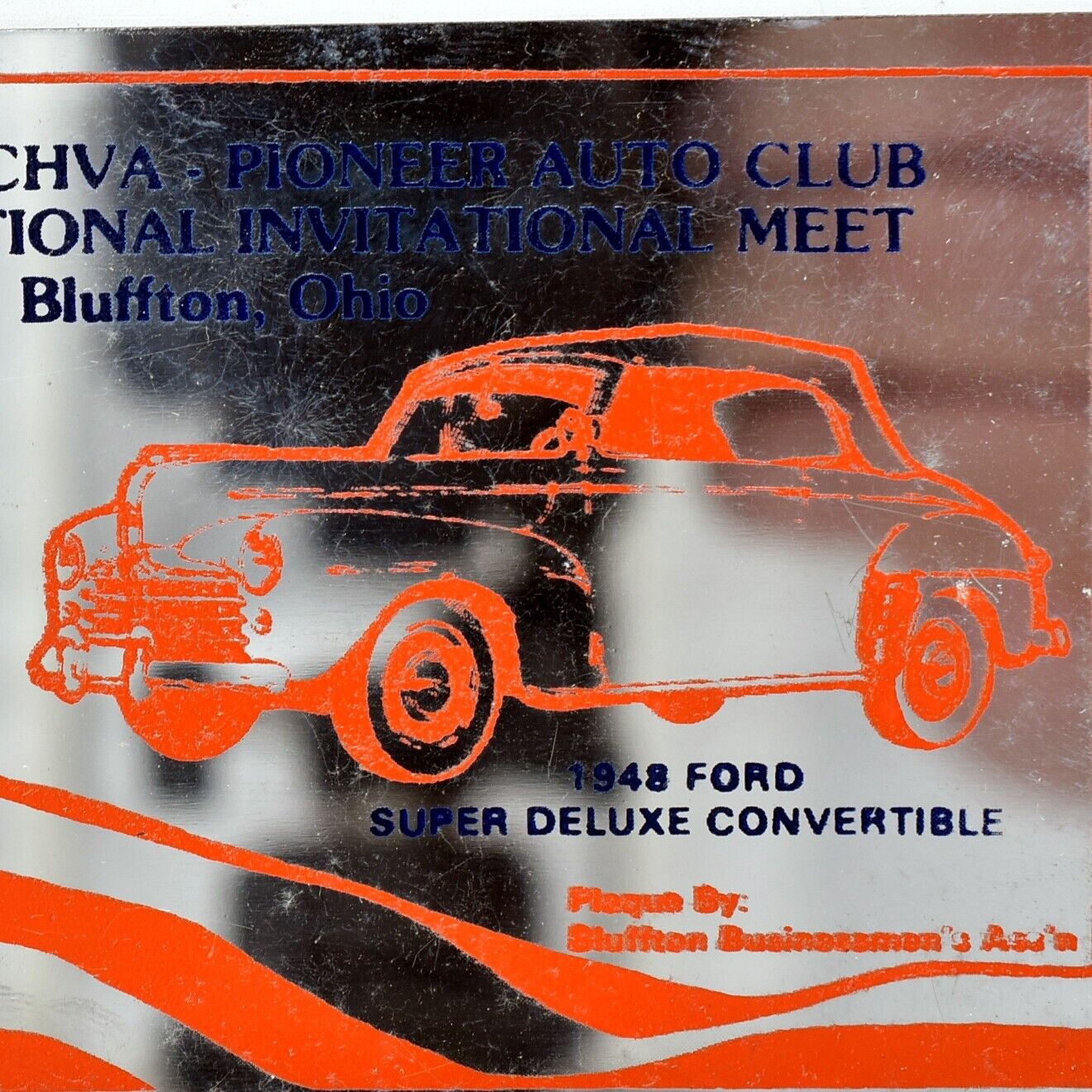 1976 CHVA Pioneer Auto Club 1948 Ford Super Deluxe Convertible Bluffton Shannon