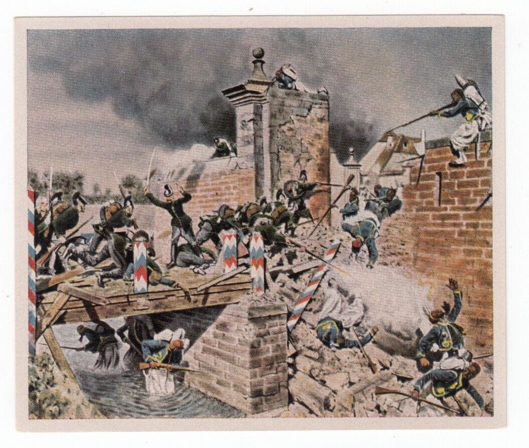 1935 Trade Card Battle of Wissembourg Franco-Prussian War 4 August 1870