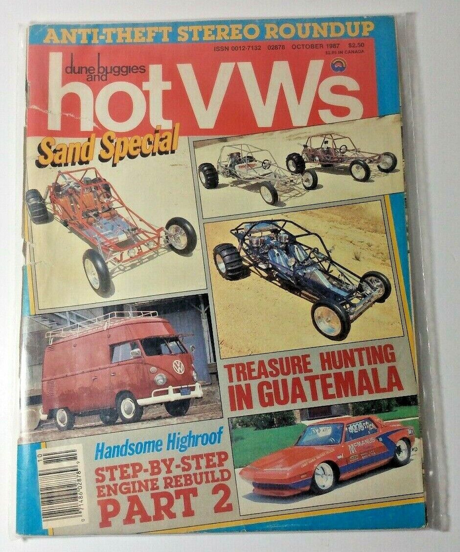Dune Buggies and Hot VWs Magazine - October 1987 - Sand Special, Guatemala
