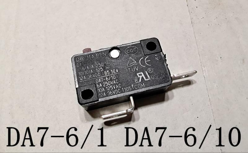 Replacement Micro Switch For JIABEN DA7-6/1 Power Tools - Double Switch, 6A 250VAC / 12A 36VDC