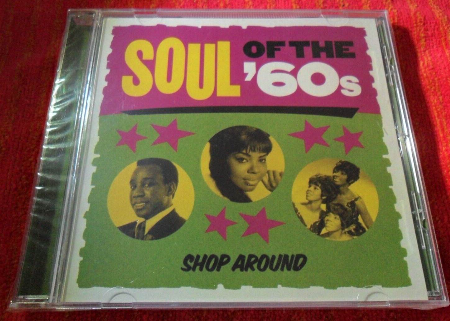 2014 SOUL OF THE 60'S SHOP AROUND CD TIME LIFE ( SEALED ) MINT+